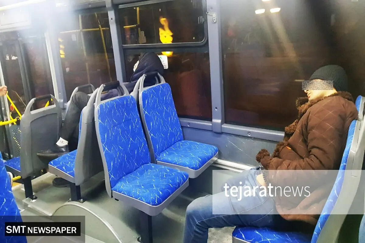اتوبو‌س‌خوابی جایگزین سرپناهی گرم برای بی خانمان ها