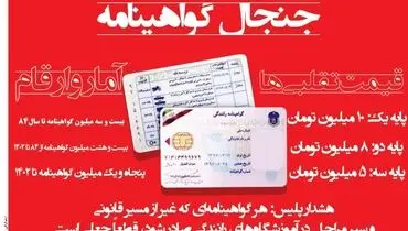 جنجال گواهینامه