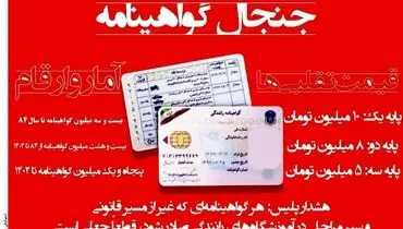 جنجال گواهینامه