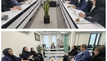 نشست هماهنگی بیمه دی و صندوق بازنشستگان کشوری در استان آذربایجان شرقی