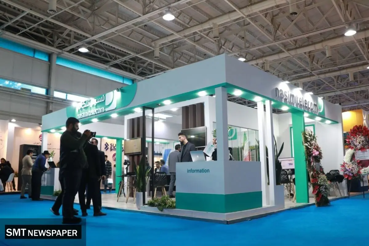 رونمایی از دو محصول شرکت نسیم تلکام در نمایشگاه تلکام 1402