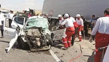 100 هزار تصادف در نوروز 1403