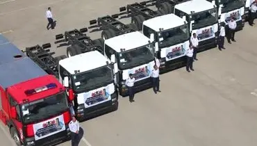مشارکت آمیکو در نوسازی ناوگان سازمان آتش‌نشانی تبریز
