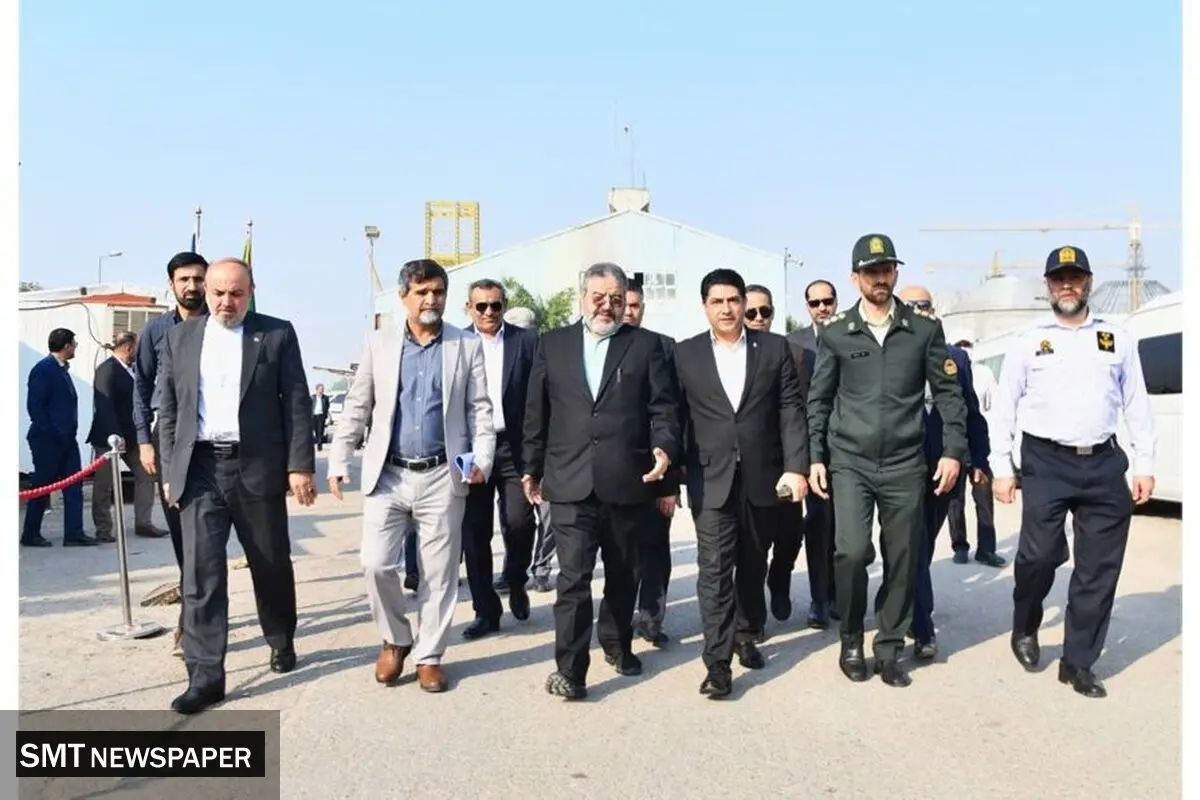 بازدید سردار جلالی از روند پیاده‌سازی اصول و الزامات پدافند غیرعامل در بندر امام خمینی(ره)