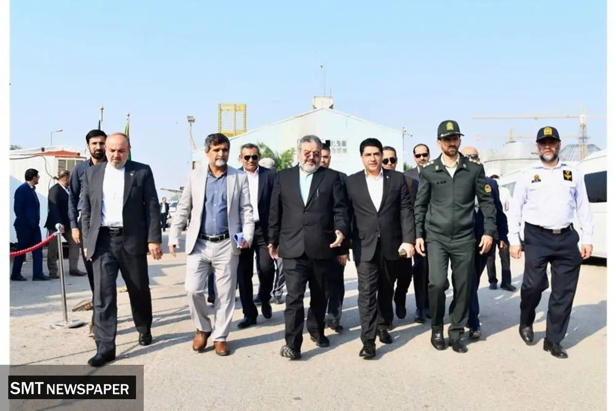 بازدید سردار جلالی از روند پیادهسازی اصول و الزامات پدافند غیرعامل در بندر امام خمینی(ره)