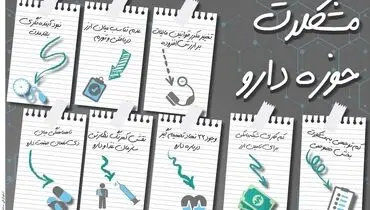 مشکلات حوزه دارو