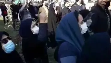 ادامه تجمع اعتراضی معلمان در خصوص طرح رتبه بندی