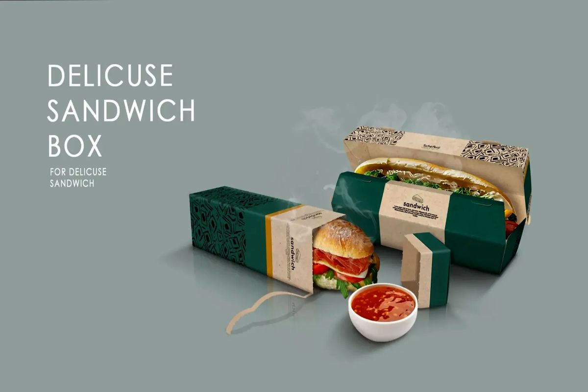 چاپ و بسته بندی جعبه‌ ساندویچ مجموعه چاپ طرح اول : نکات طراحی و چاپ برای یک تجربه خرید لذت‌بخش