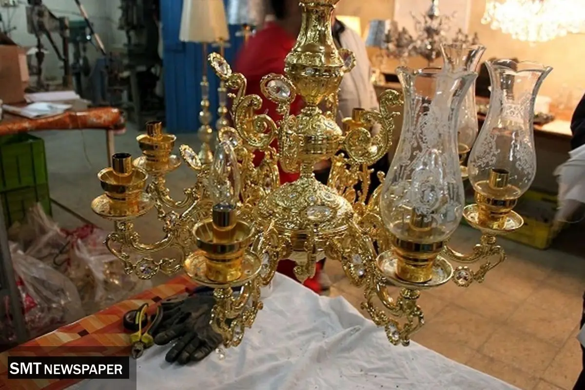 تهیه مواد اولیه مشکل بزرگ لوسترسازان / ساخت شهرک صنعتی لوستر در آینده ای نزدیک