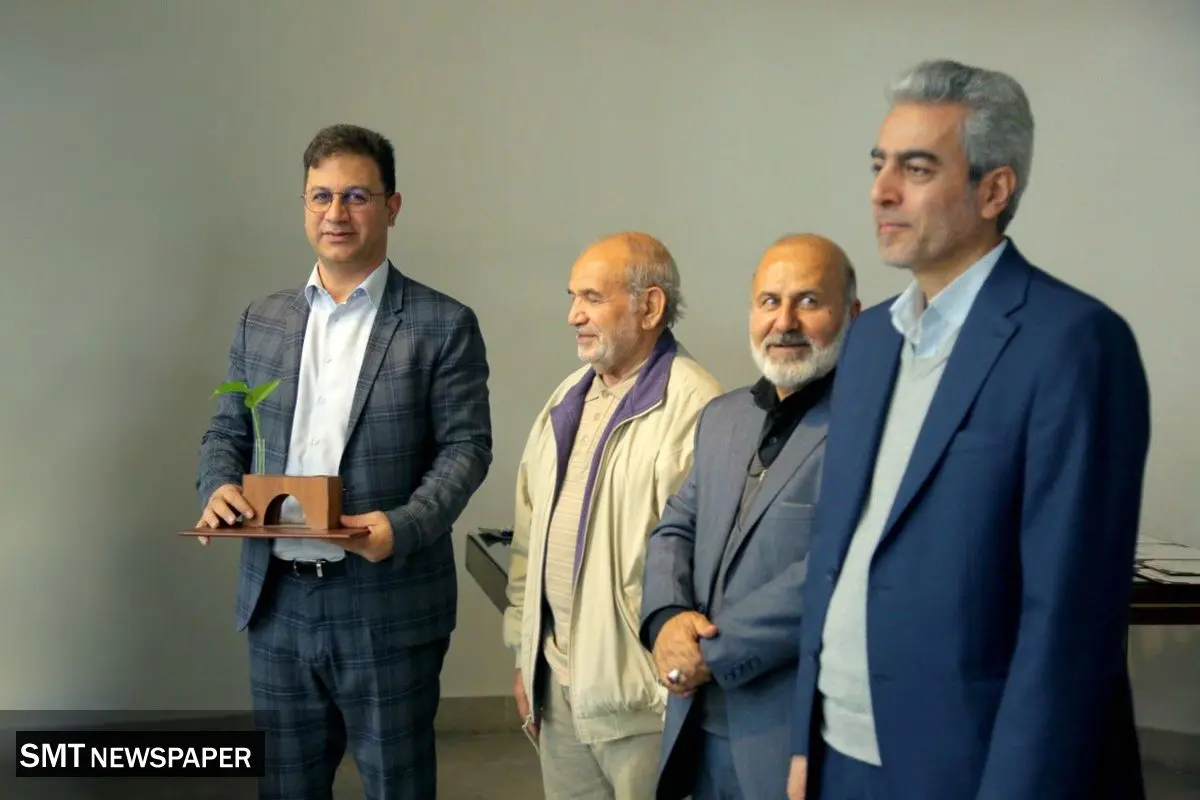 تقدیر دانشگاه تربیت مدرس از عضو هیات مدیره گروه صنعتی- پژوهشی زر