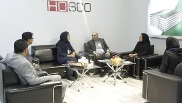 معاون محیط زیست انسانی اداره کل حفاظت محیط زیست استان هرمزگان در بازدید از غرفه فولاد هرمزگان: 100 درصد از فولاد هرمزگان رضایت داریم