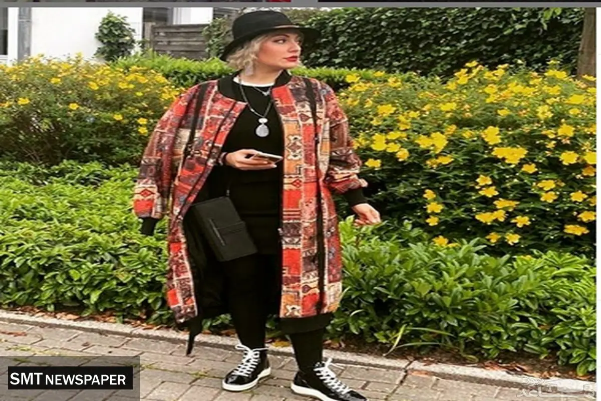 ژست جدید مهناز افشار با کلاه+عکس