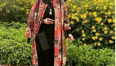 ژست جدید مهناز افشار با کلاه+عکس