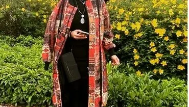 ژست جدید مهناز افشار با کلاه+عکس