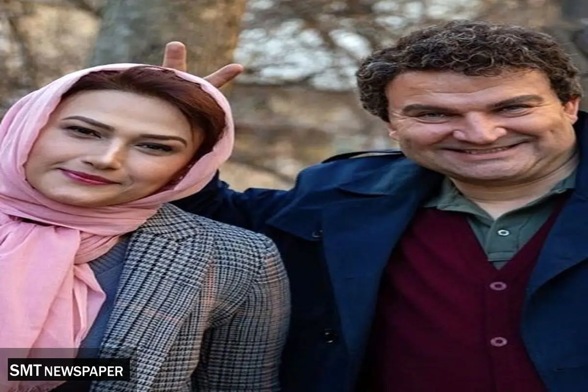 شوخی زشت مهدی سلطانی با خانوم بازیگر+عکس