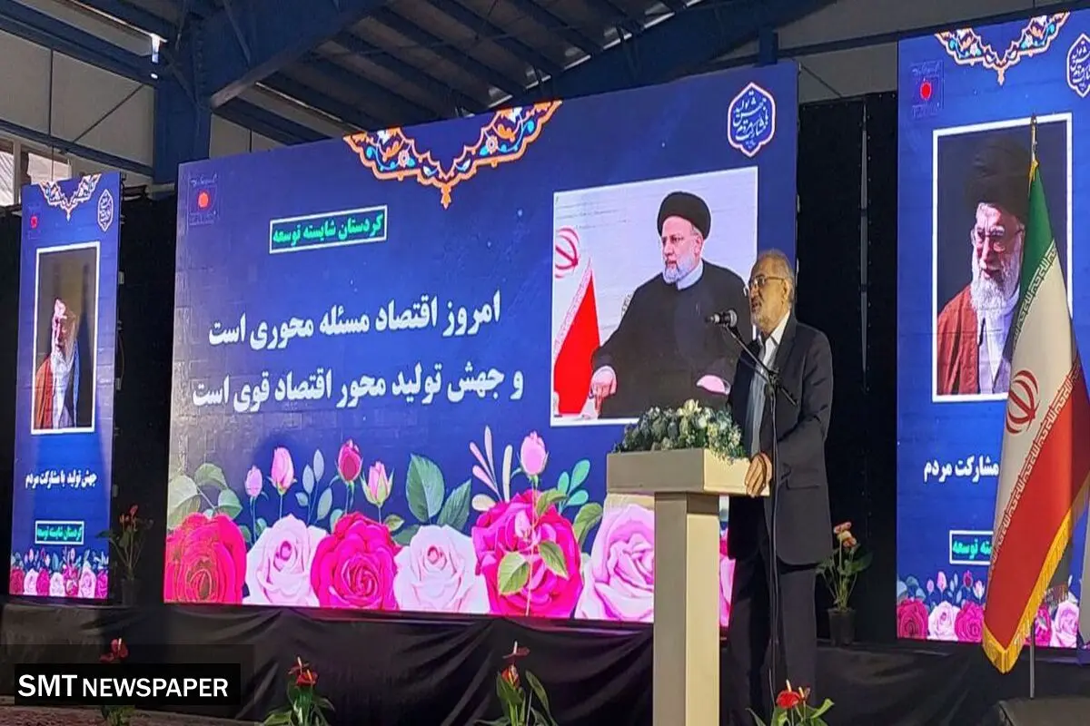 مراسم بازدید دکتر حسینی از پروژه در حال ساخت مگا مدول ۱/۶ میلیون تنی آهن اسفنجی بیجار