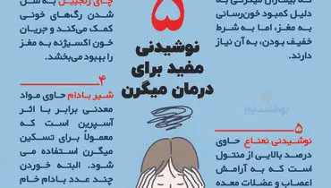 میگرن را با خوردن این نوشیدنی درمان کنید