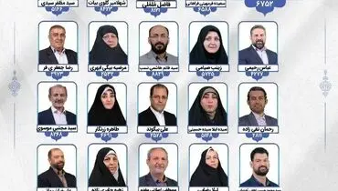 لیست اصولگرایان مردمی تهران(امت) با سرلیستی قالیباف منتشر شد