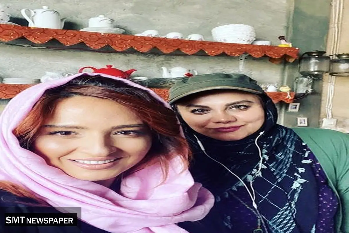عکس دیده نشده از گلاره عباسی و کارگردان معروف