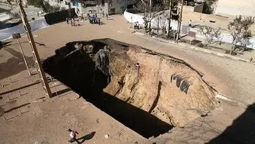 فرونشست زمین در کمین نیمی از جمعیت ایران