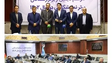 اتاق تعاون ایران به عنوان برگزارکننده برتر نمایشگاهی در سال ۱۴۰۲ انتخاب شد