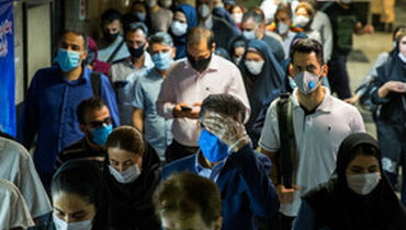 وضعیت متروی تهران در روزهای ماسک اجباری+عکس
