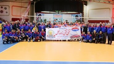 قهرمانی آمیکو در مسابقات والیبال کارگران آذربایجان شرقی و کسب سهمیه کشوری