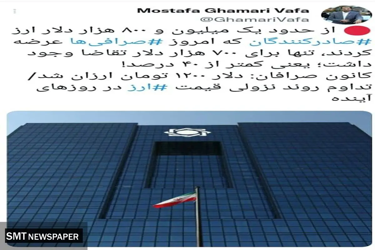 روند نزولی قیمت ارز در بازار