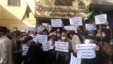 تجمع بازرنشستگان/ علت چه بود؟+ تصاویر