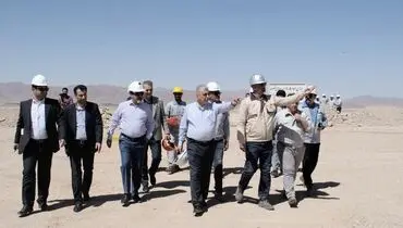 دکتر سعدمحمدی از پروژه احیاء مستقیم فولاد اقلید بازدید کرد + ویدیو