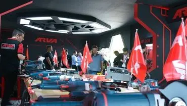 آروا در نمایشگاه بین المللی صنعت تهران ۱۴۰۱ پر قدرت ظاهر شد