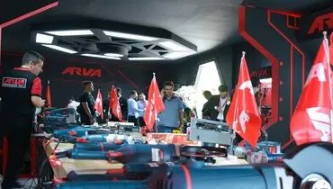 آروا در نمایشگاه بین المللی صنعت تهران ۱۴۰۱ پر قدرت ظاهر شد