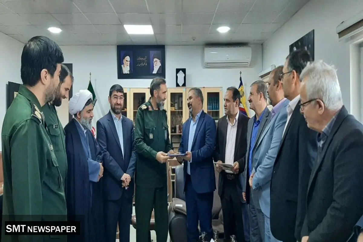 دیدار مدیرعامل و مدیران شرکت آلومینای ایران با مسئولان ارشد خراسان شمالی