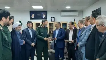 دیدار مدیرعامل و مدیران شرکت آلومینای ایران با مسئولان ارشد خراسان شمالی