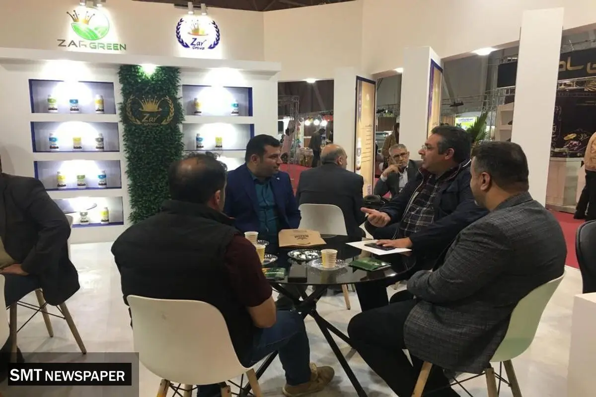 شرکت زرگرین با محصولات خود در ششمین نمایشگاه بین المللی خرما درخشید
