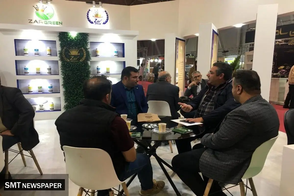 شرکت زرگرین با محصولات خود در ششمین نمایشگاه بین المللی خرما درخشید
