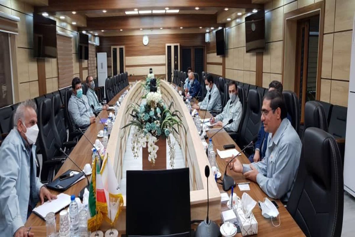 برگزاری جلسه امور پیمانکاران در فولاد خوزستان
