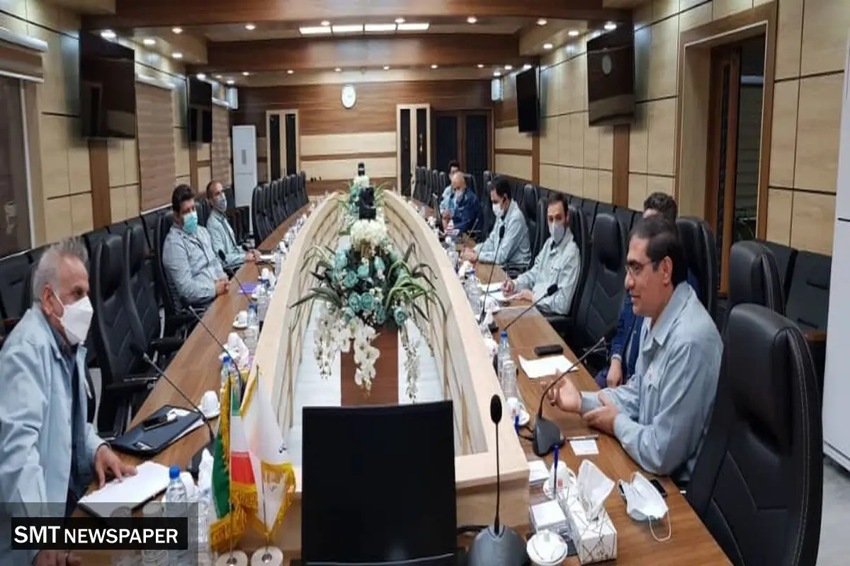برگزاری جلسه امور پیمانکاران در فولاد خوزستان