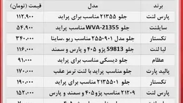 انواع لنت ترمز در بازار چند؟+ جدول