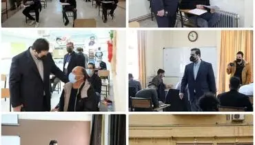 بازدید مدیرعامل فولادخراسان از حوزه آزمون استخدامی