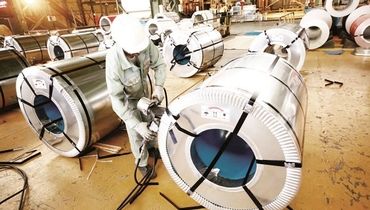 رشد تولید فولاد خام ایران  به ۱۶.۳ درصد رسید