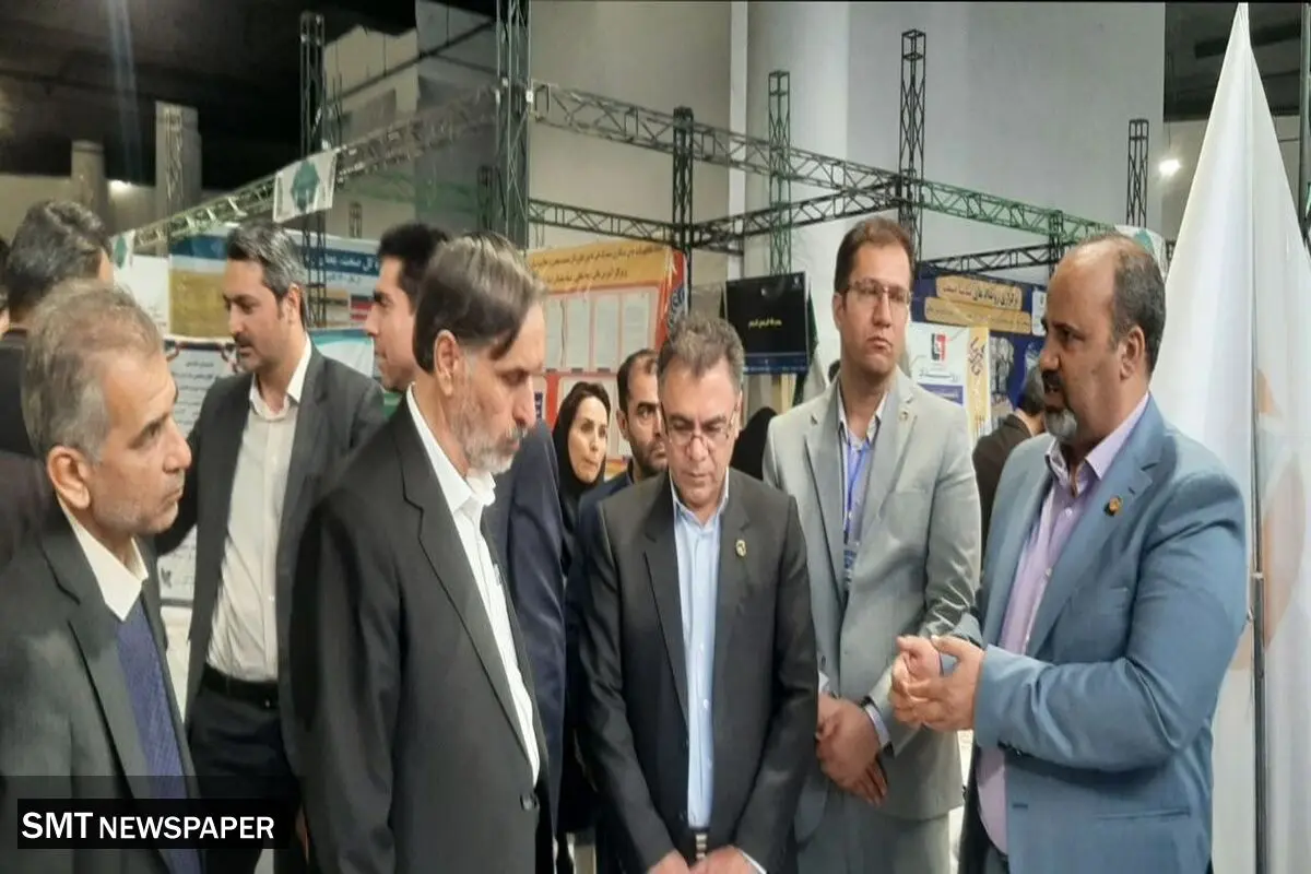 بازدید استاندار محترم خراسان شمالی از غرفه شرکت آلومینای ایران در نمایشگاه دستاوردهای پژوهش،  فناوری و فن بازار خراسان شمالی