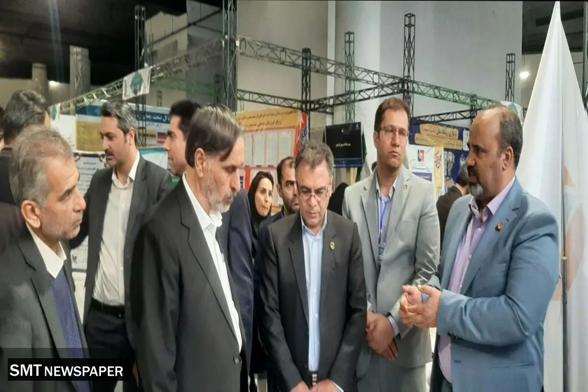 بازدید استاندار محترم خراسان شمالی از غرفه شرکت آلومینای ایران در نمایشگاه دستاوردهای پژوهش، فناوری و فن بازار خراسان شمالی