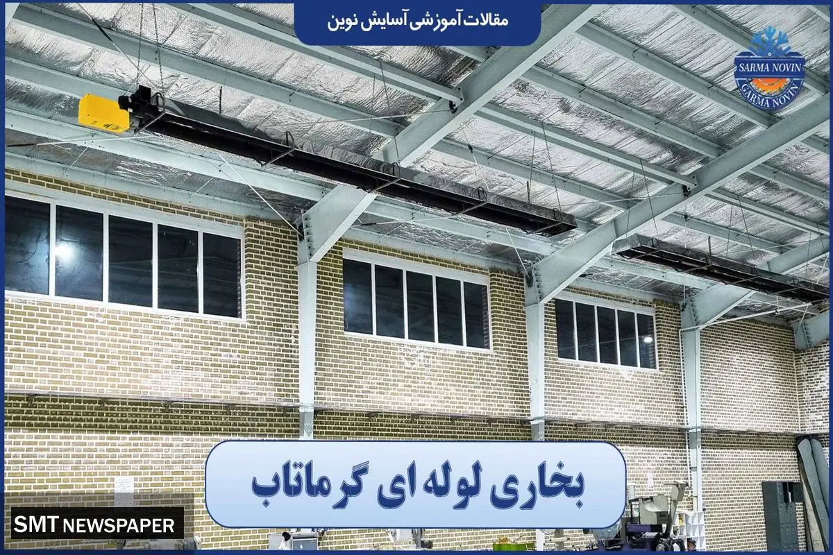 بخاری لوله ای گرماتاب