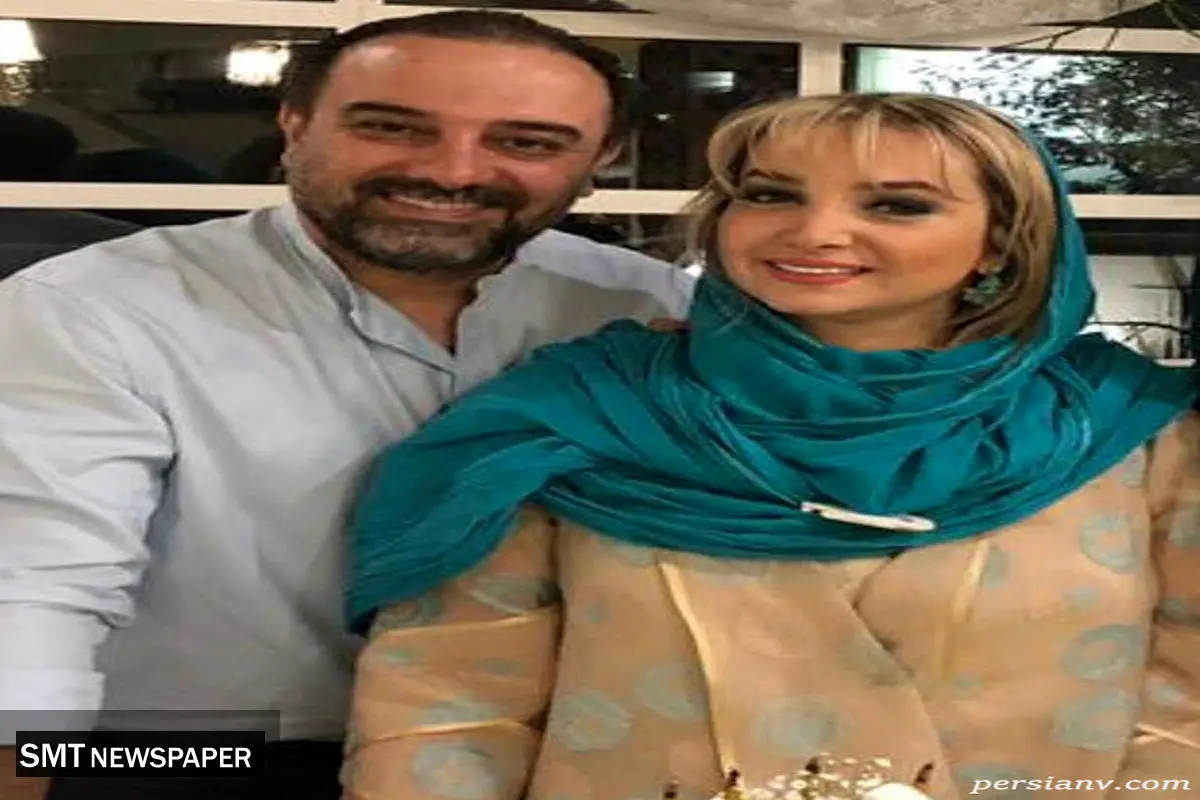 عاشقانه های برزو ارجمند و همسرش در سالگرد ازدواجشان+عکس و نحوه ی آشنایی زوج هنرمند
