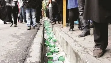 فرش پلاستیکی بر سطح شهر