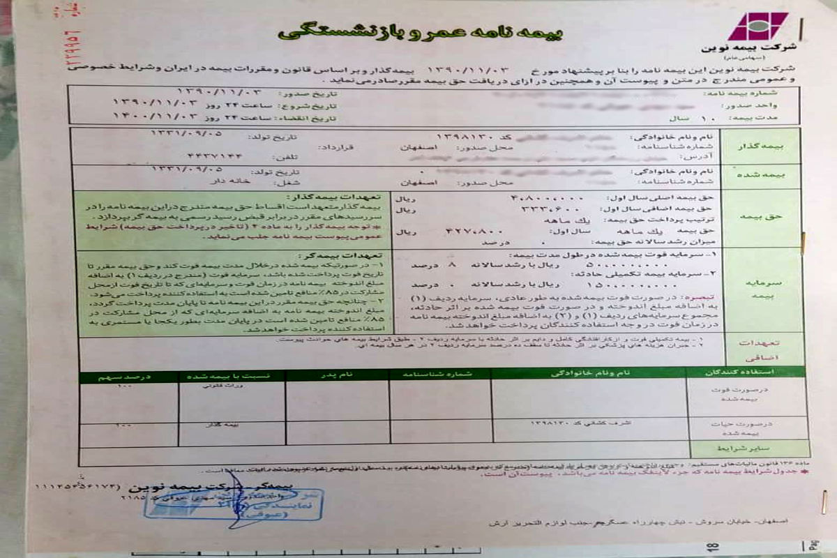 پشت پرده بیمه بازنشستگی ۱۰ ساله