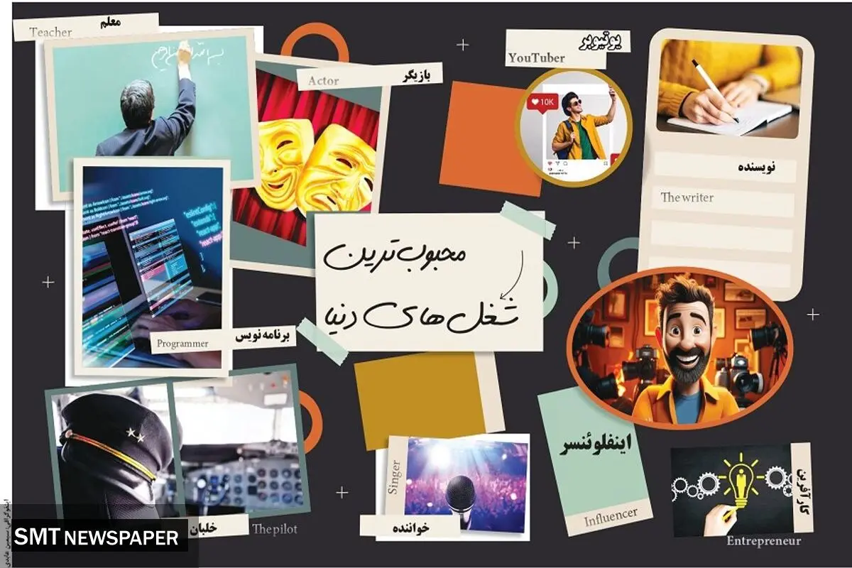 محبوب ترین شغل های دنیا