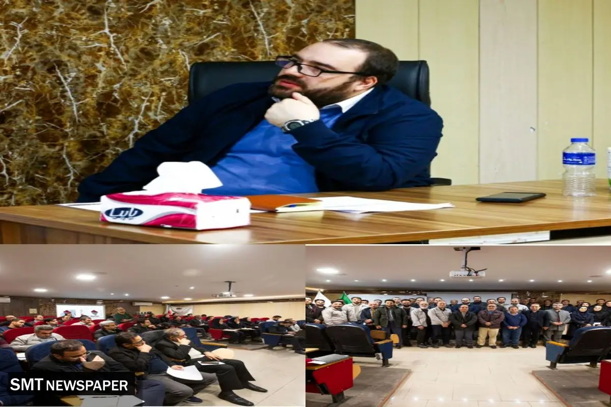 بازدید مدیرعامل شرکت توسعه معدنی و صنعتی صبانور از مجتمع همدان
