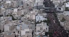 ۱۰ کیلومتر خیابان، یکپارچه عزادار